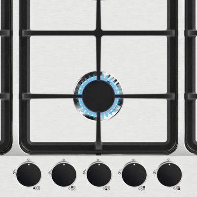 Imagen 2 del producto Encimera Gas Licuado 5 Platos UT PRIME GLT-5 GL