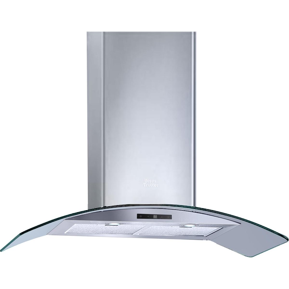 URSUS TROTTER - Campana Decorativa 90 cm Silver UT CURVET 90