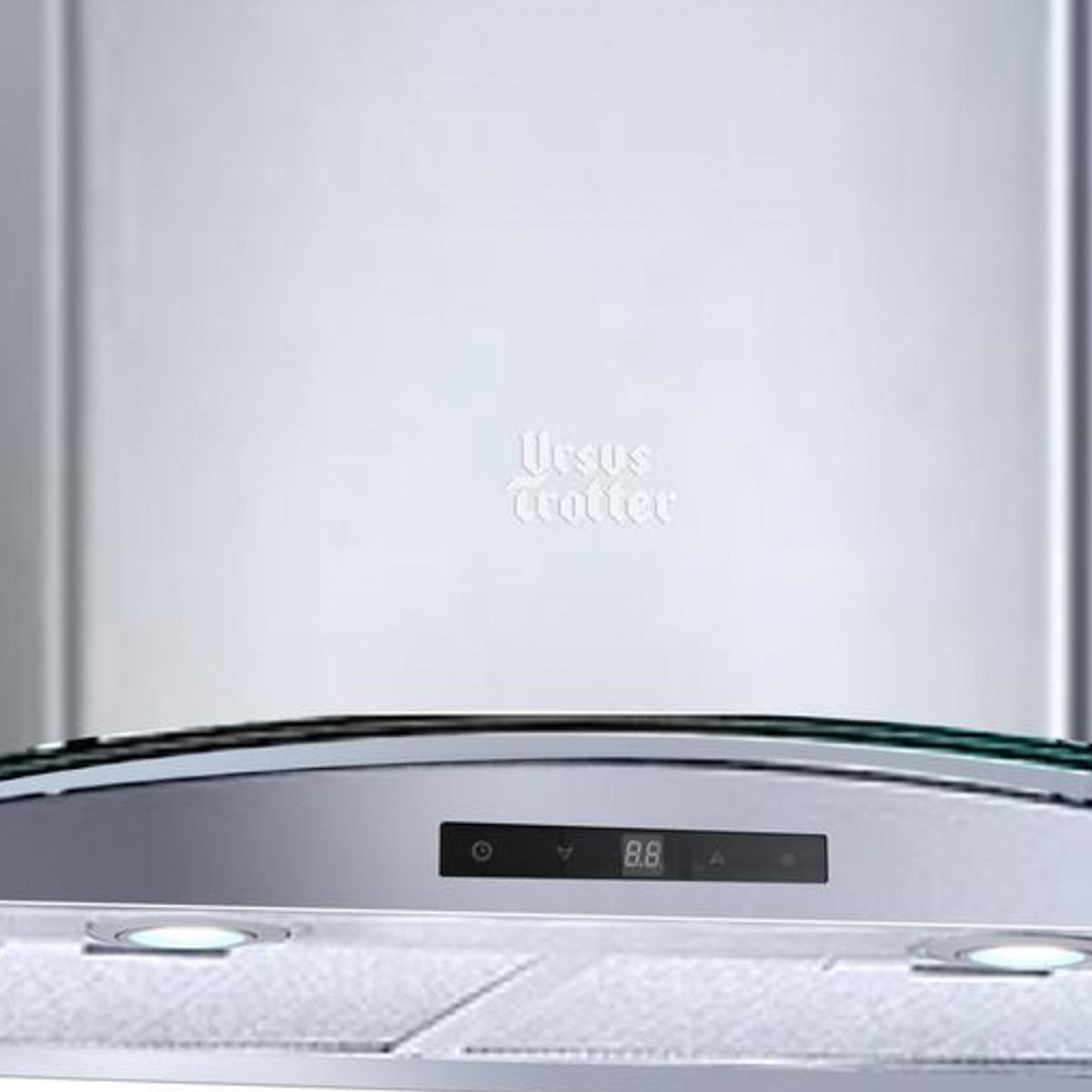 URSUS TROTTER - Campana Decorativa 90 cm Silver UT CURVET 90