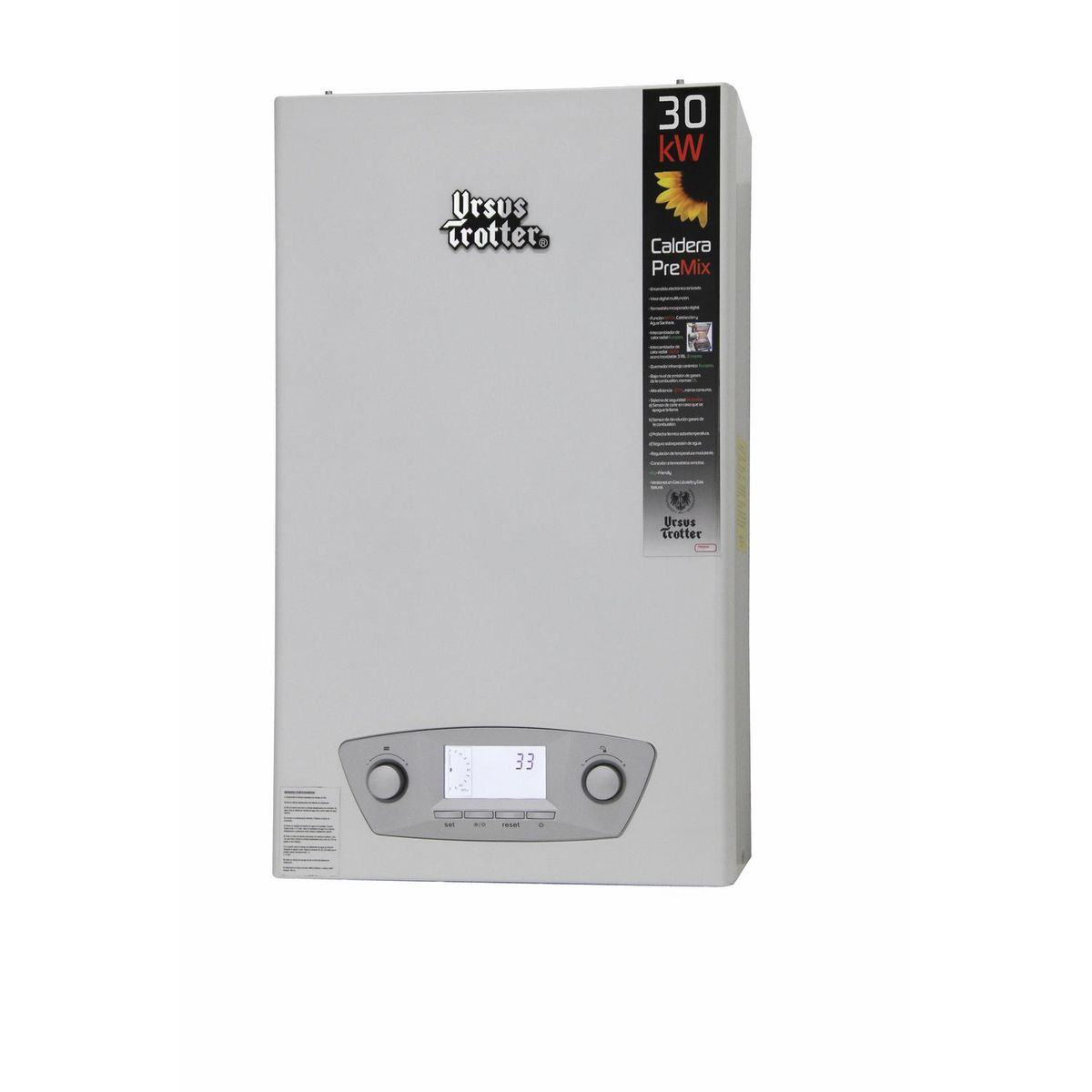 URSUS TROTTER - Caldera de Condensación Gas Natural 16 Litros 2800 W de Muro