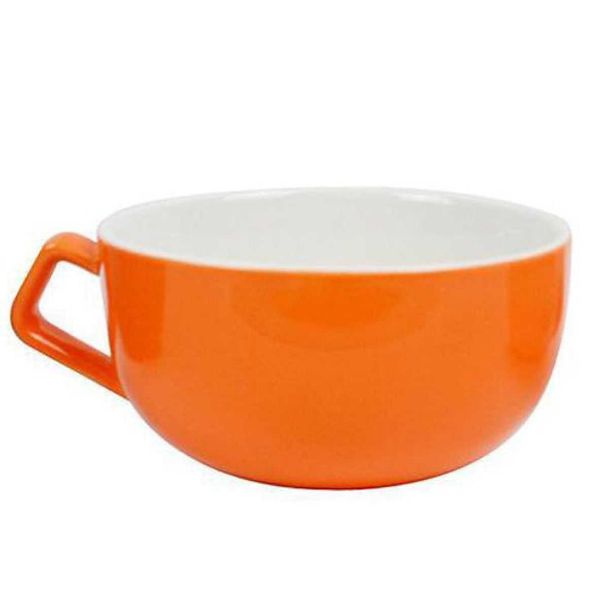 DECO EXPRESS - Set 6 mugs 260 cc naranjo