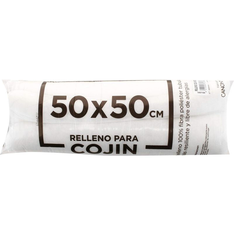CANNON - Relleno de cojín blanco 50x50 cm