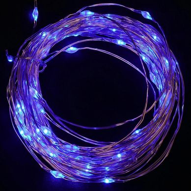 Guirnalda micro led 10 m azul