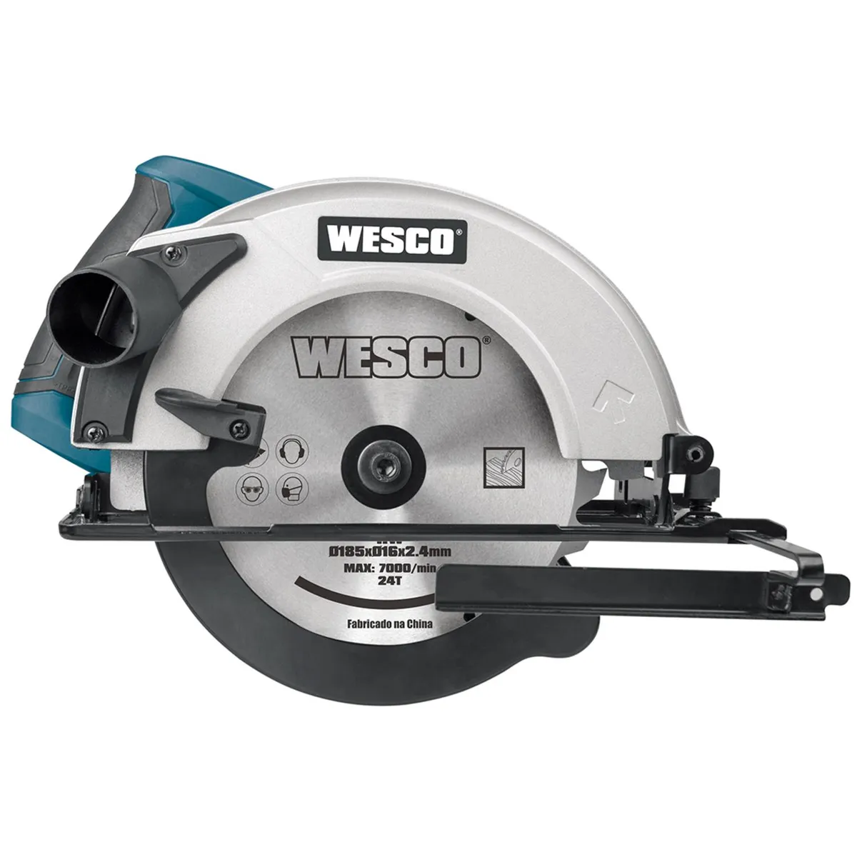 WESCO - Sierra circular eléctrica 7 1/4" 1500W