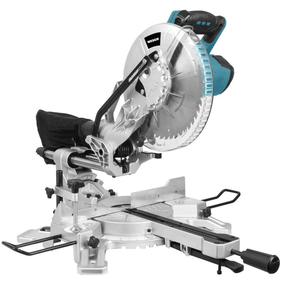 WESCO - Sierra ingleateadora eléctrica 10" 1200W