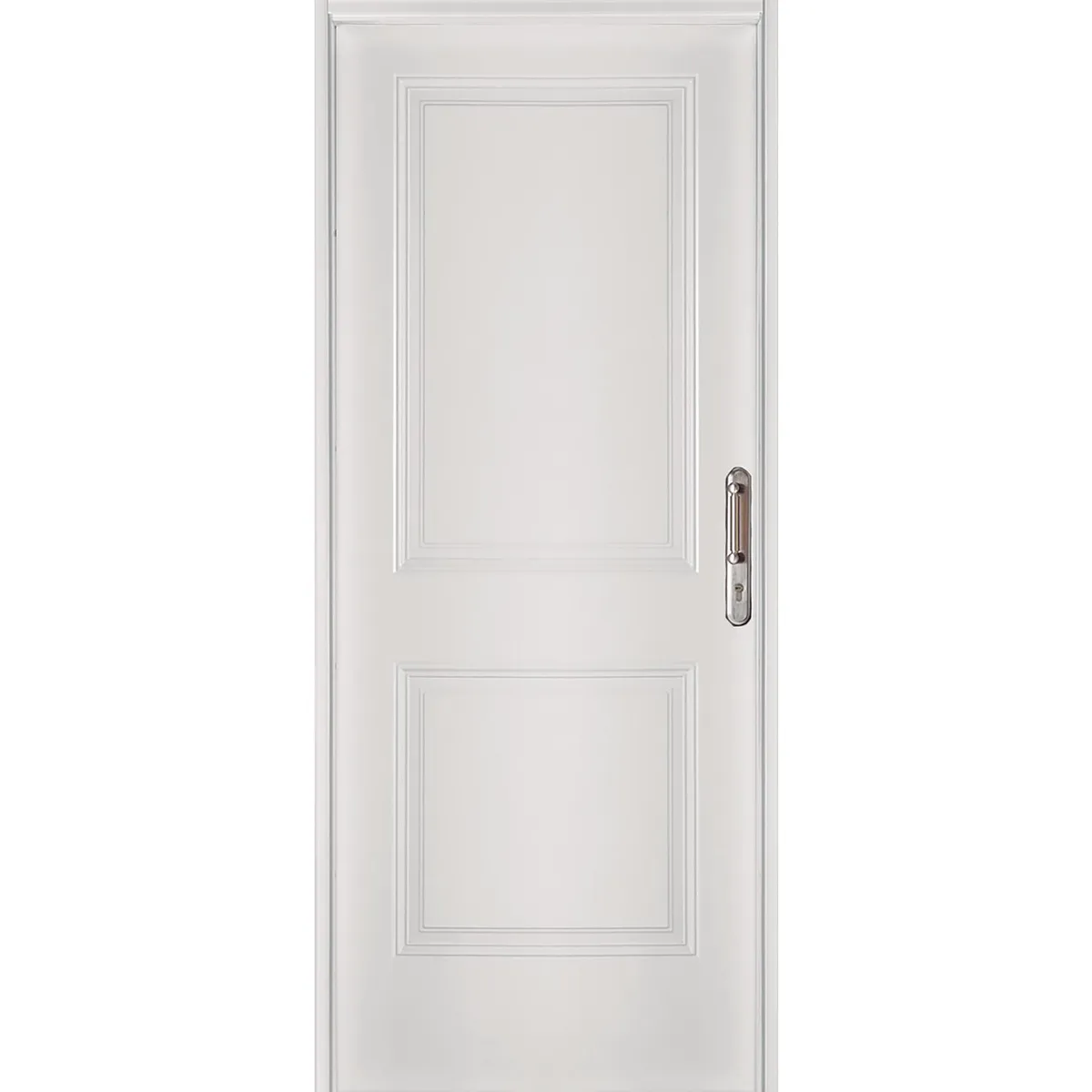 WINTEC - Puerta de acero apertura derecha con marco + cerradura