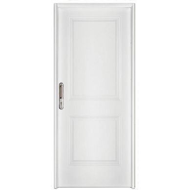 Puerta de acero apertura derecha con marco + cerradura