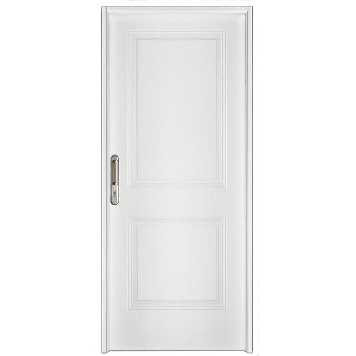 WINTEC - Puerta de acero apertura derecha con marco + cerradura