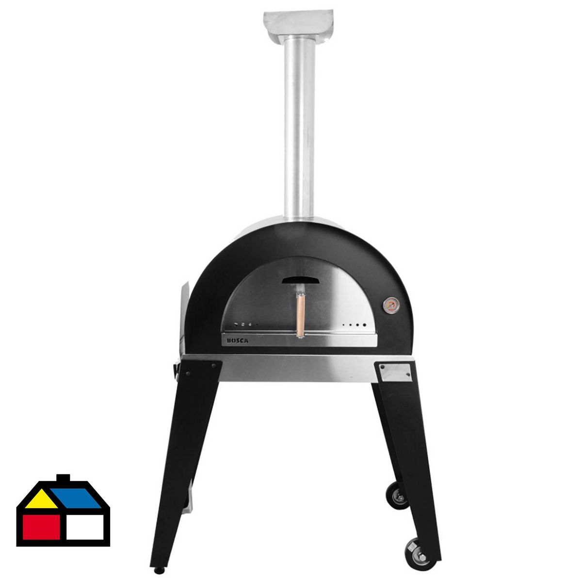 BOSCA - Horno a Leña Nahuen Acero Inoxidable