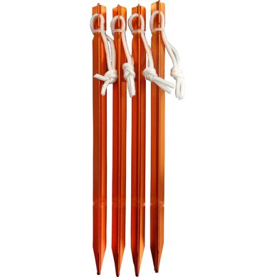 Set estacas de aluminio 4 unidades