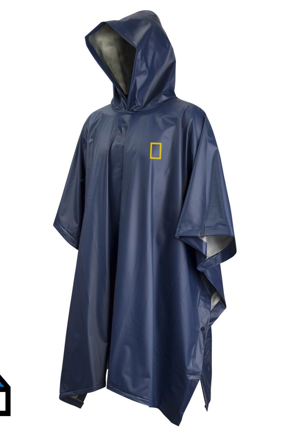 NATIONAL GEOGRAPHIC - Poncho impermeable azul