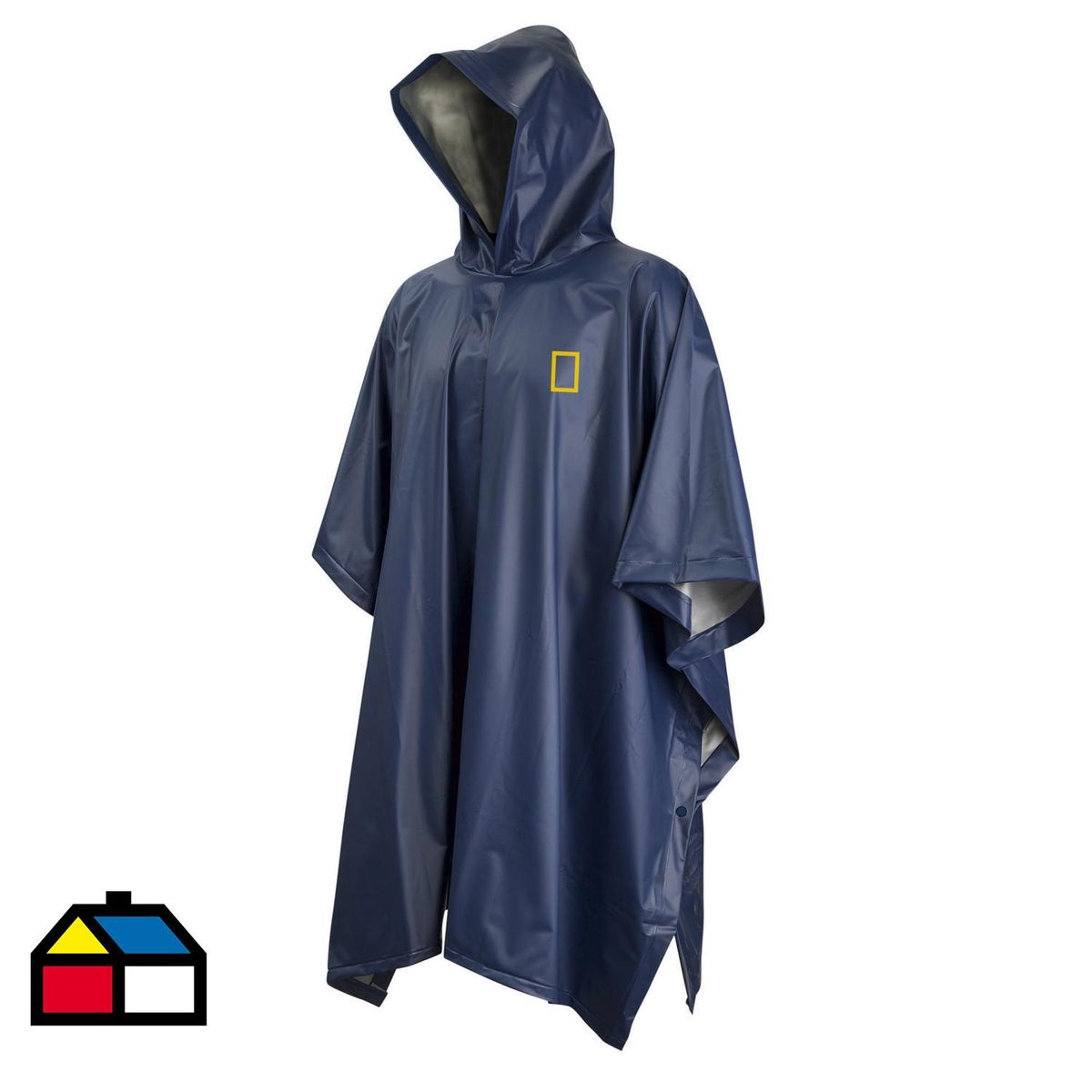 NATIONAL GEOGRAPHIC - Poncho impermeable azul