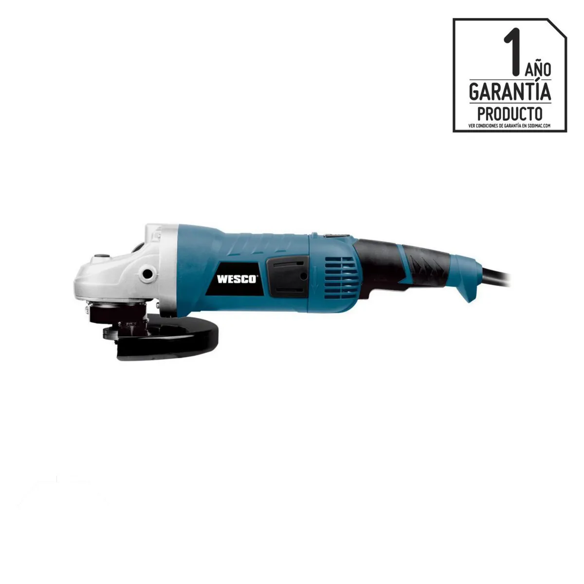 WESCO - Esmeril angular eléctrico 7" 2000W