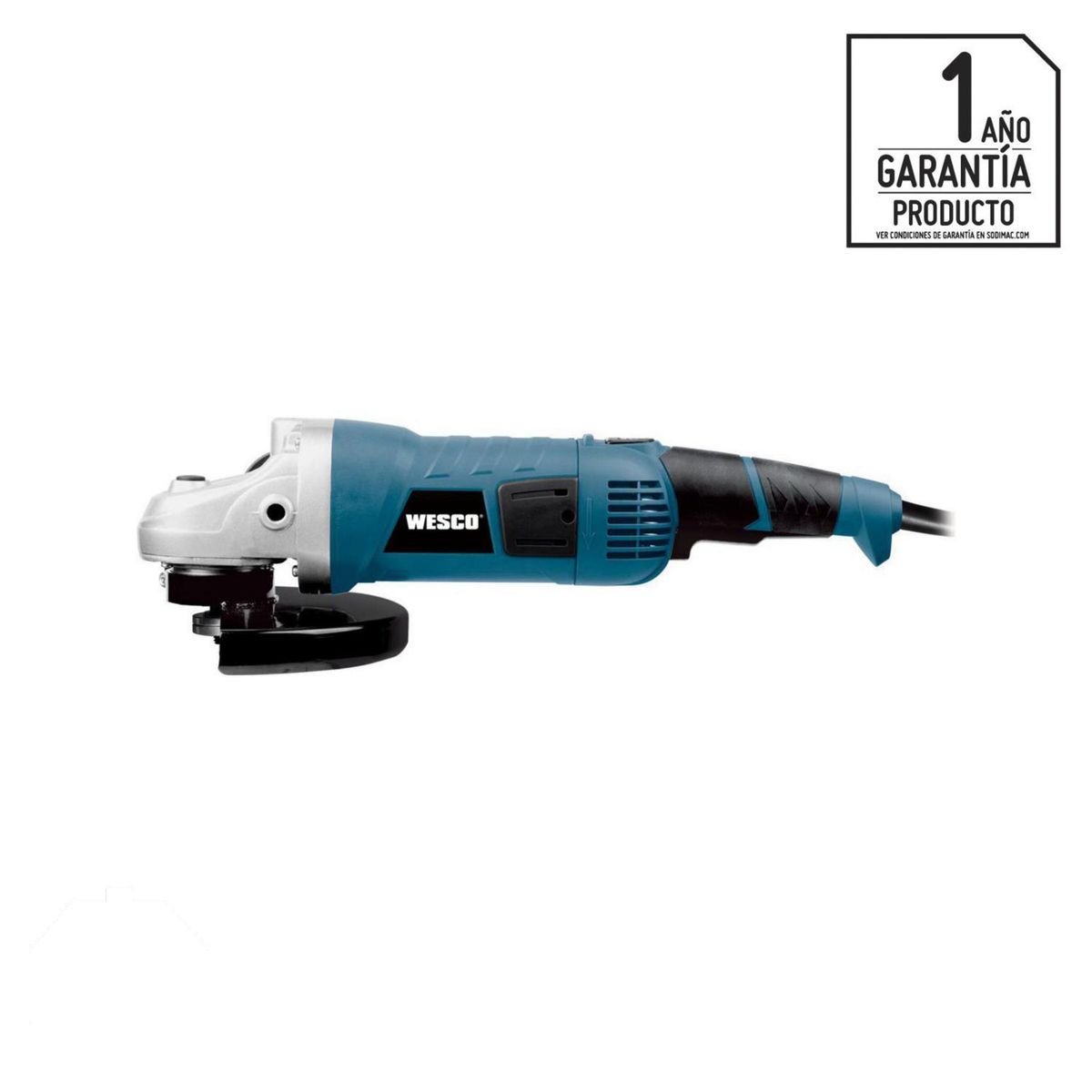 WESCO - Esmeril angular eléctrico 7" 2000W