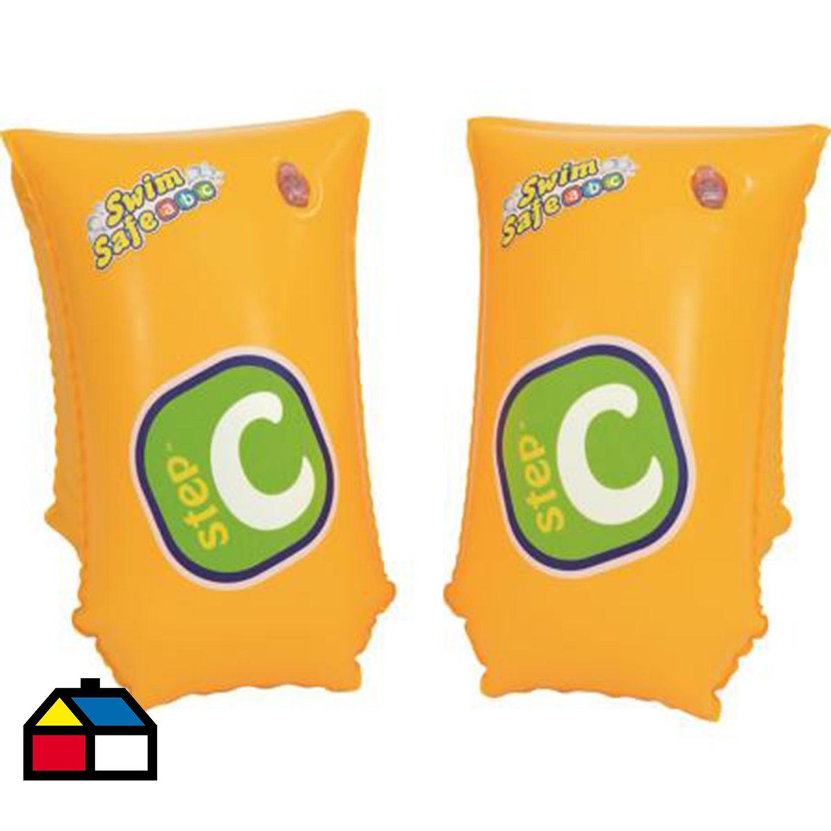 BESTWAY - Alitas Inflables Amarillo 13x22x18.50 cm