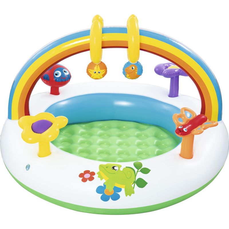 BESTWAY - Gimnasio Inflable para Niños Multicolor 91x56x91 cm