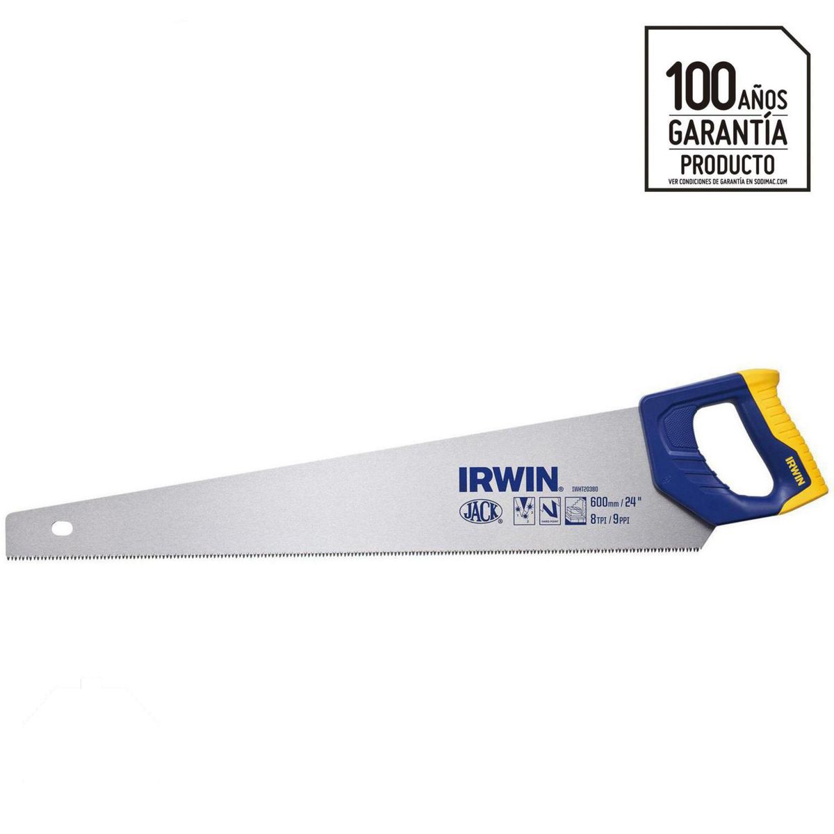IRWIN - Serrucho Acero Para Madera 24"