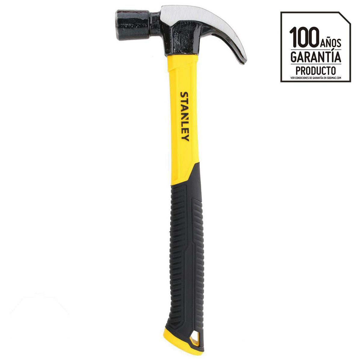 STANLEY - Martillo cabo fibra vidrio 16 oz