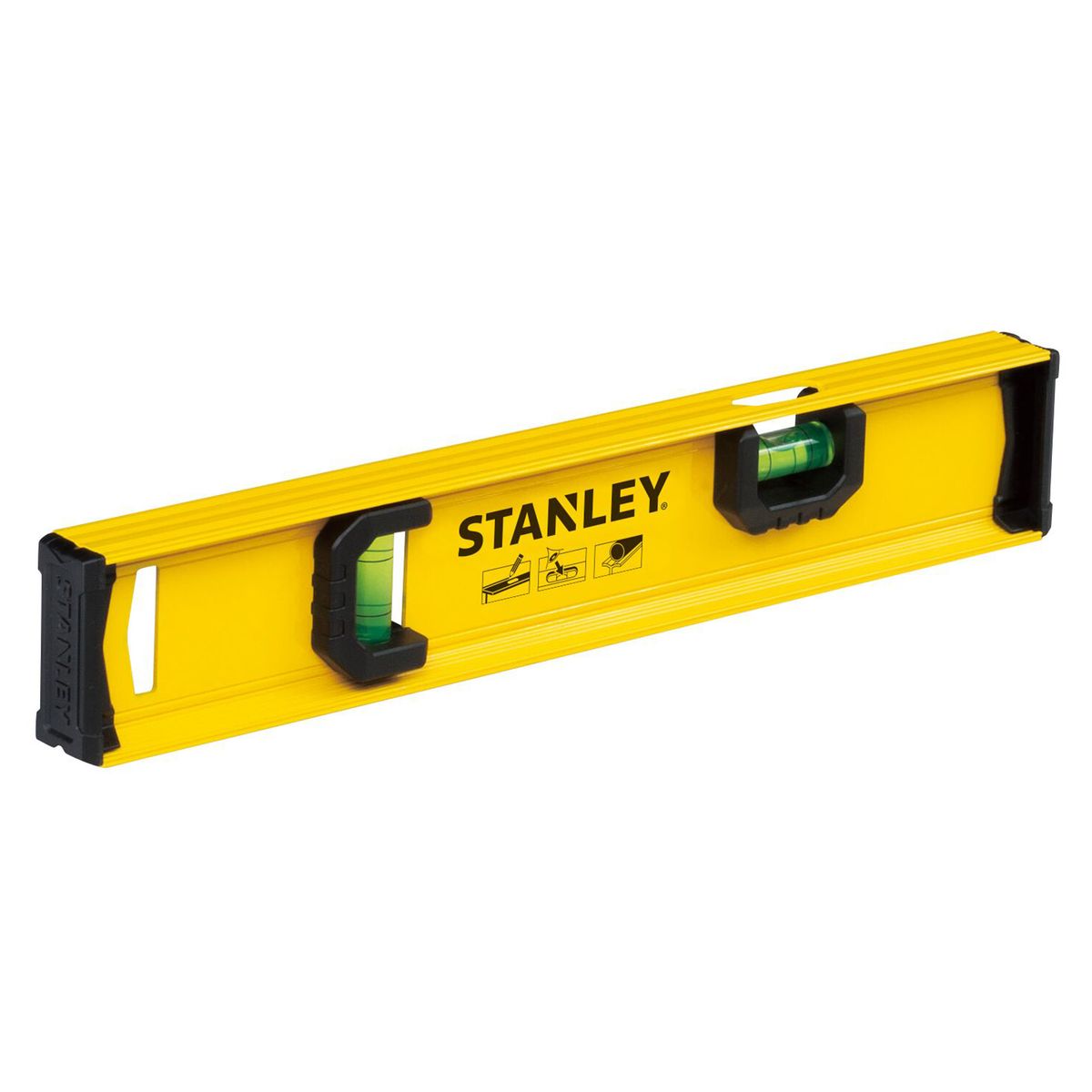 STANLEY - Nivel de aluminio 12"