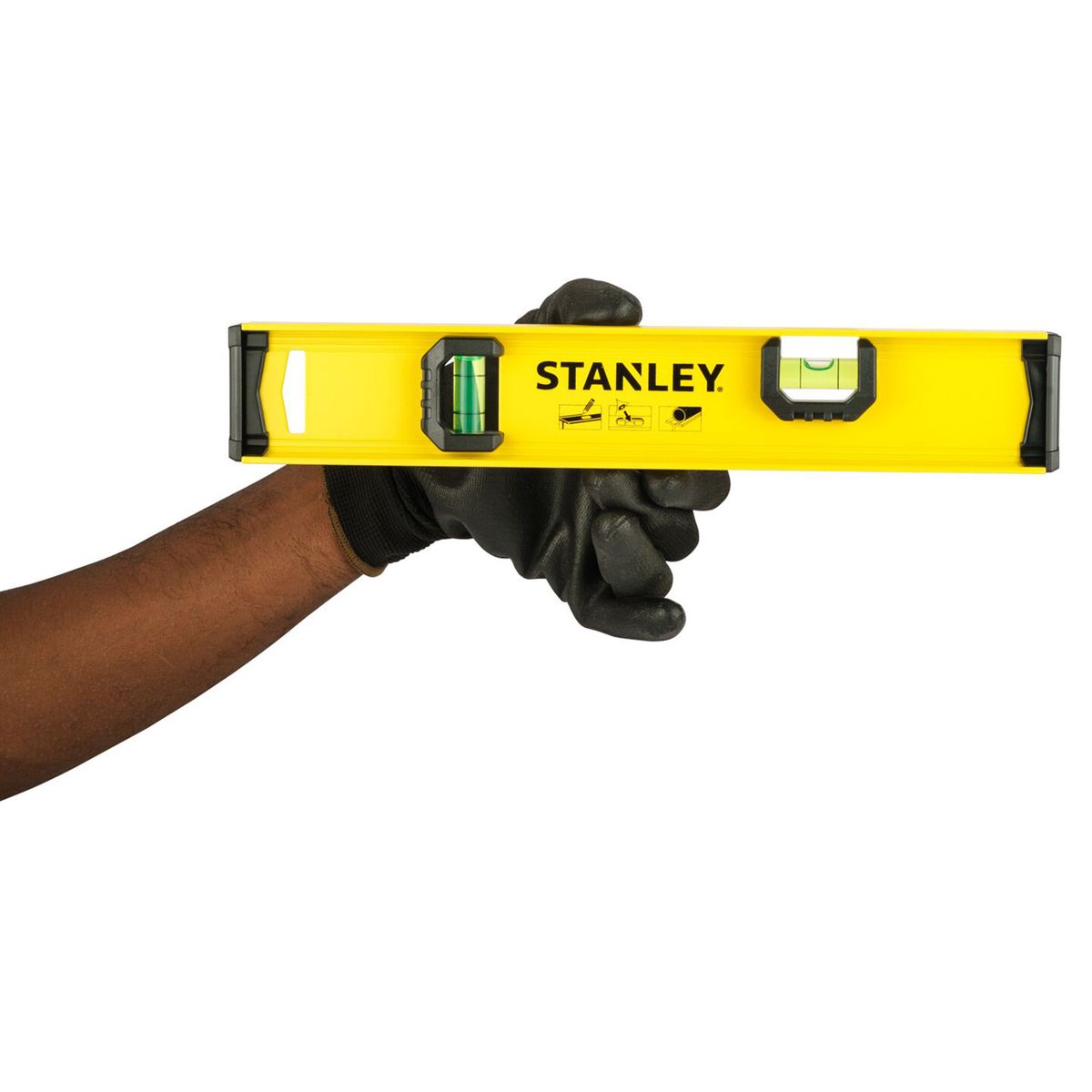 STANLEY - Nivel de aluminio 12"