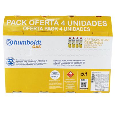 Imagen 2 del producto Pack 4 gas 227 gr
