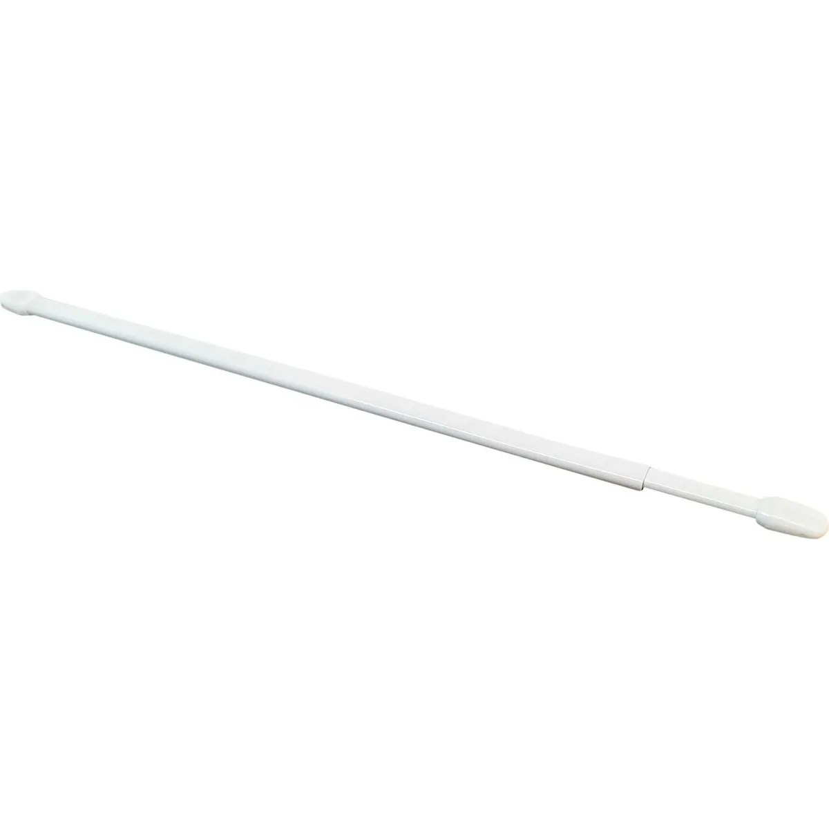 METALHSA - Set barra de cocina extensible de 80 a 110 cm con cáncamo