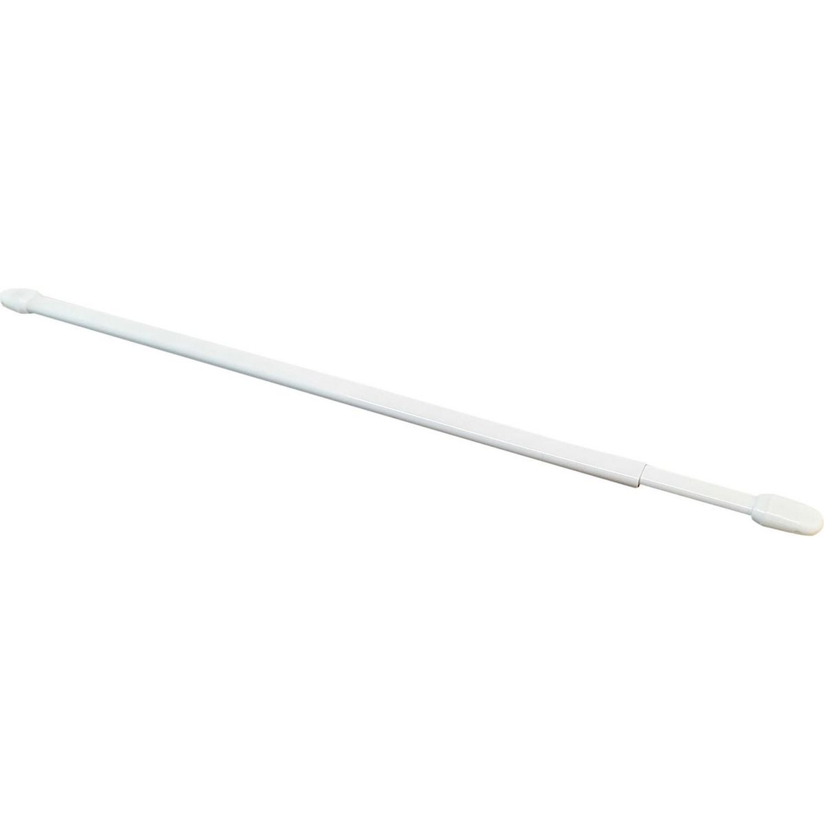 METALHSA - Set barra de cocina extensible de 80 a 110 cm con cáncamo