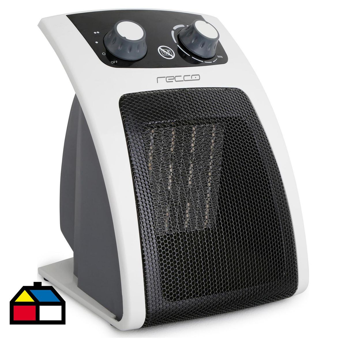 RECCO - Termoventilador Eléctrico 1500 W HPCD1503F Blanco