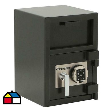 Caja depositos ranura y cerradura digital 26,64 l