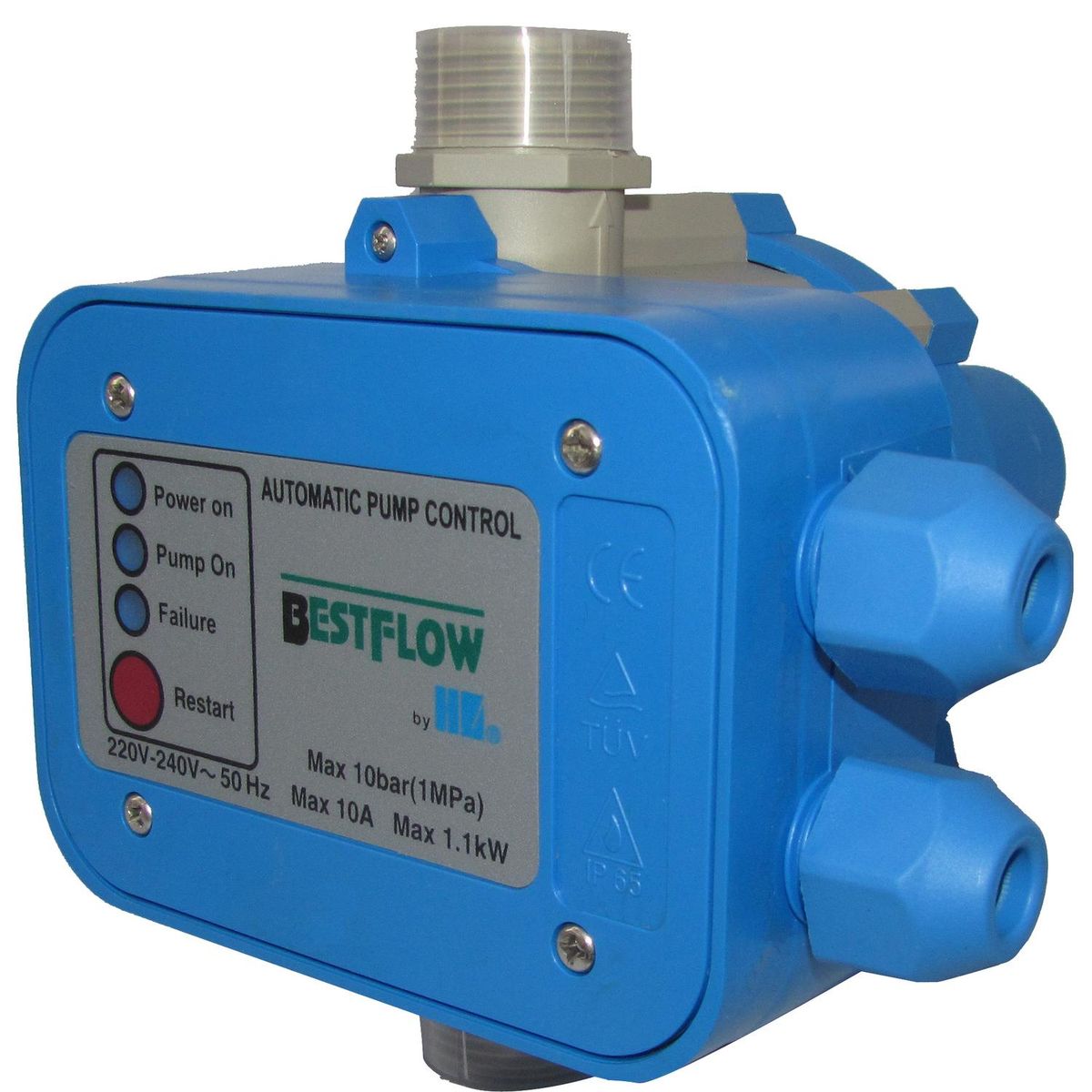 BESTFLOW - Controlador electrónico de presión 1 1/4" 3 HP