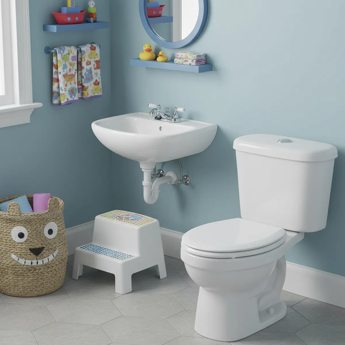 FANALOZA - Estanque WC Kinder 6 litros Dual Flush