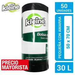 KLEINE WOLKE - Bolsas de Basura 50x70 cm 30 Litros 50 unidades