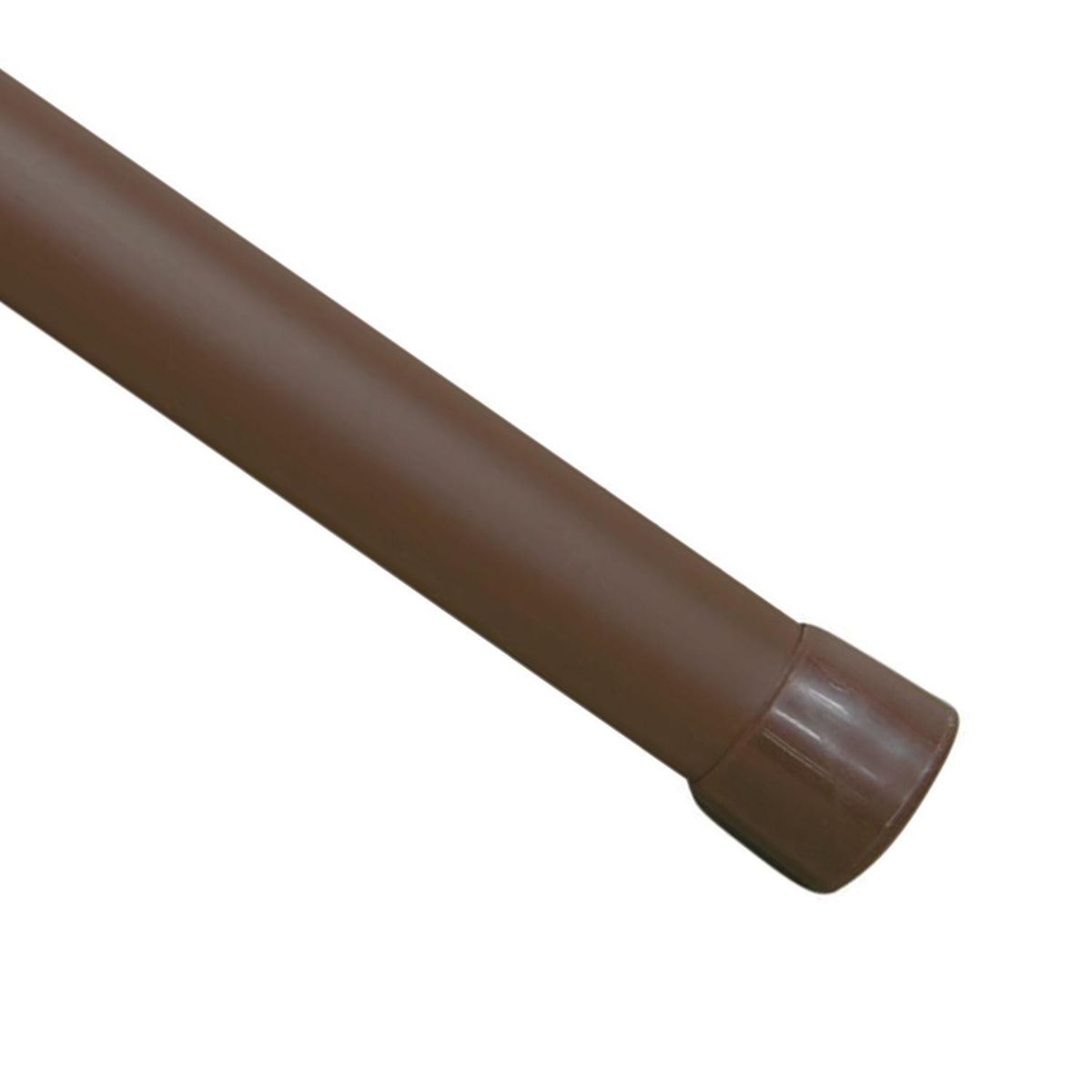 DVP - Barra para clóset estándar 1 m café