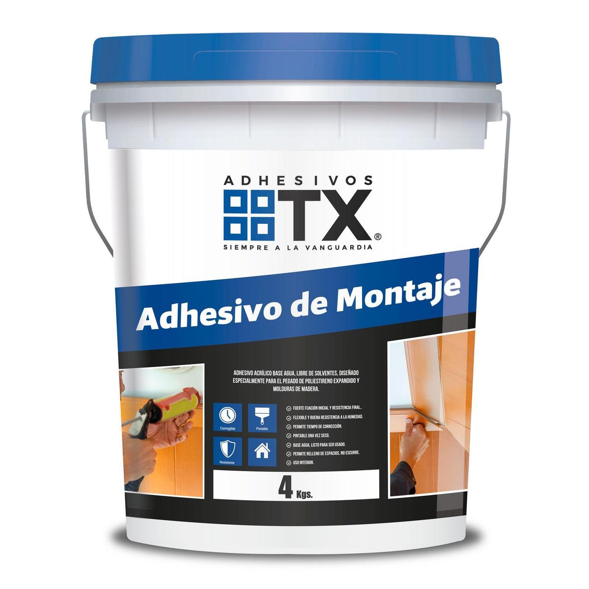 GRUPO TX - Adhesivo de montaje 4 kg