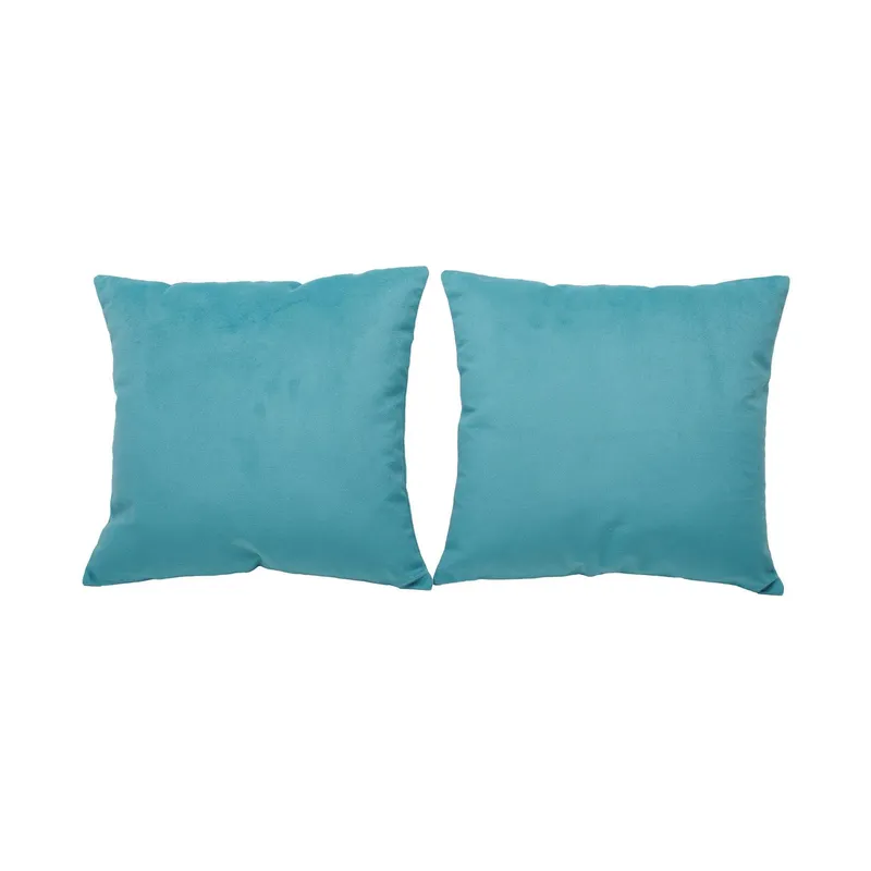 MASEL - Set de 2 Cojines Felpa New Velvet 40x40 cm