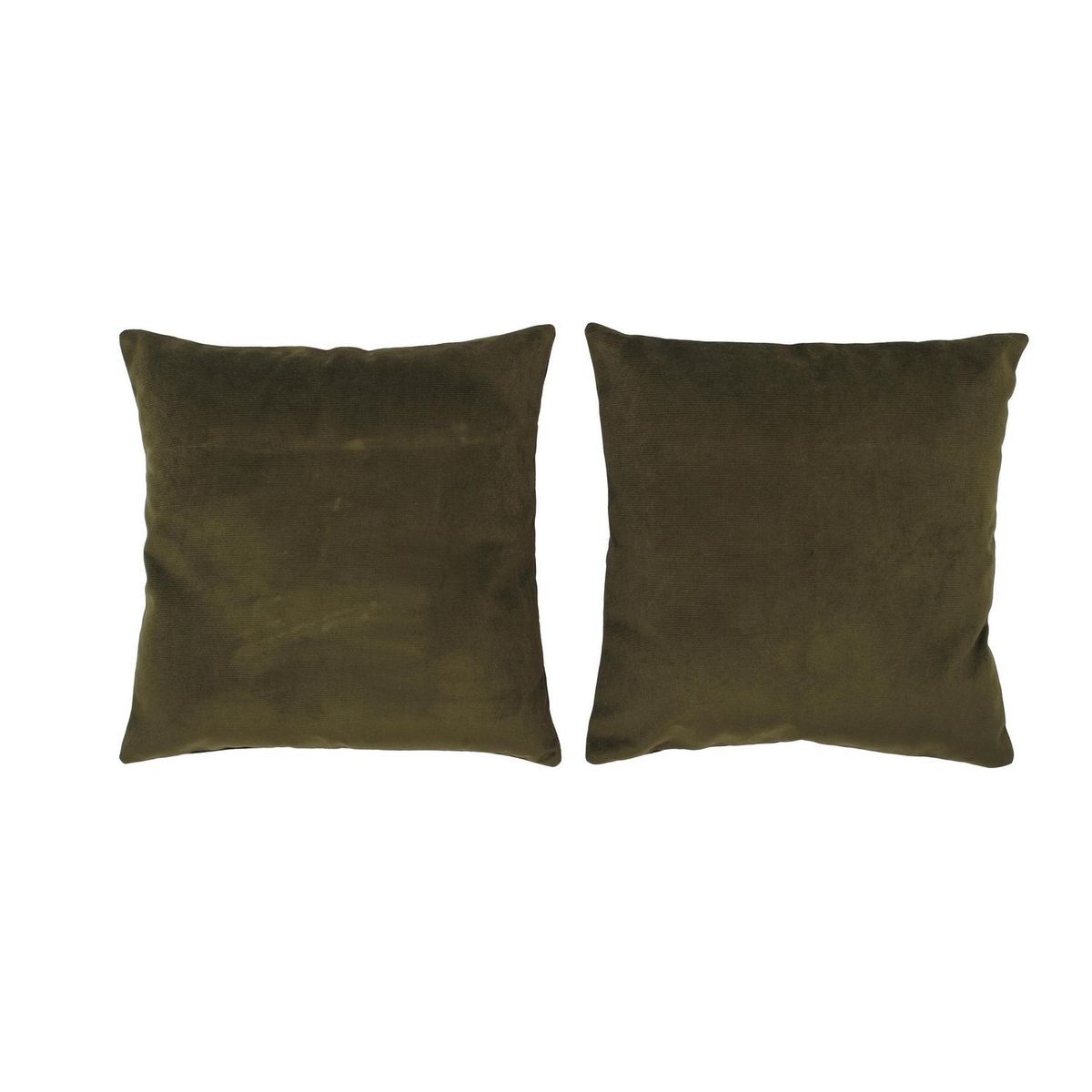 MASEL - Set de 2 Cojines Felpa New Velvet 40x40 cm