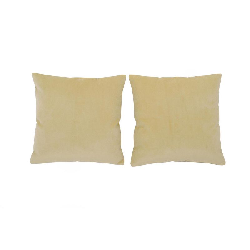 MASEL - Set de 2 Cojines Felpa New Velvet 40x40 cm