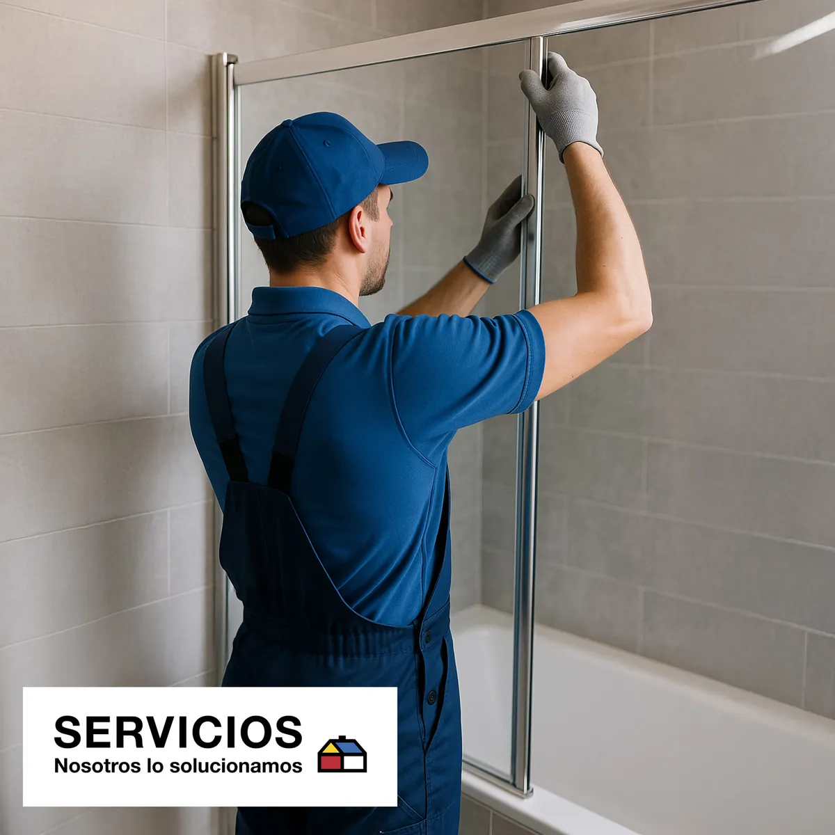 SERVICIOS HOGAR - Instalación mampara de ducha
