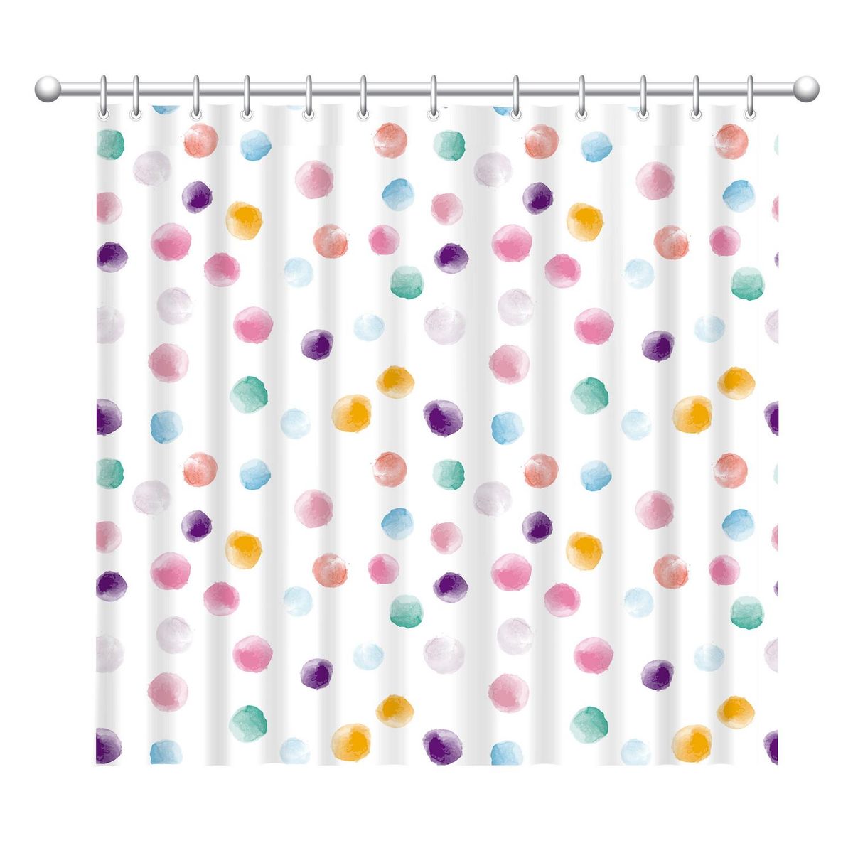 ATMOSPHERA HOME - Cortina lunares color 180x180 cm