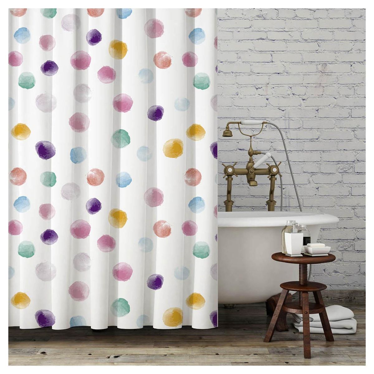 ATMOSPHERA HOME - Cortina lunares color 180x180 cm