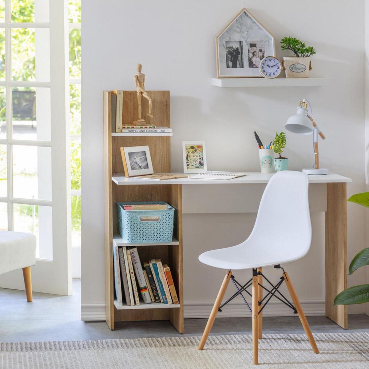 JUST HOME COLLECTION - Silla Eames Blanco 83x46.5x51 cm