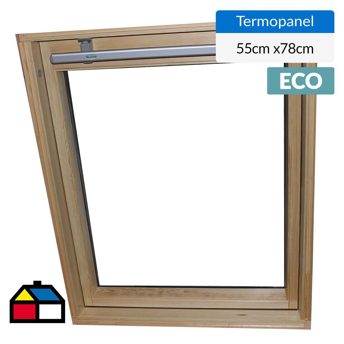 WINTEC - Ventana de techo termopanel 55x78 cm