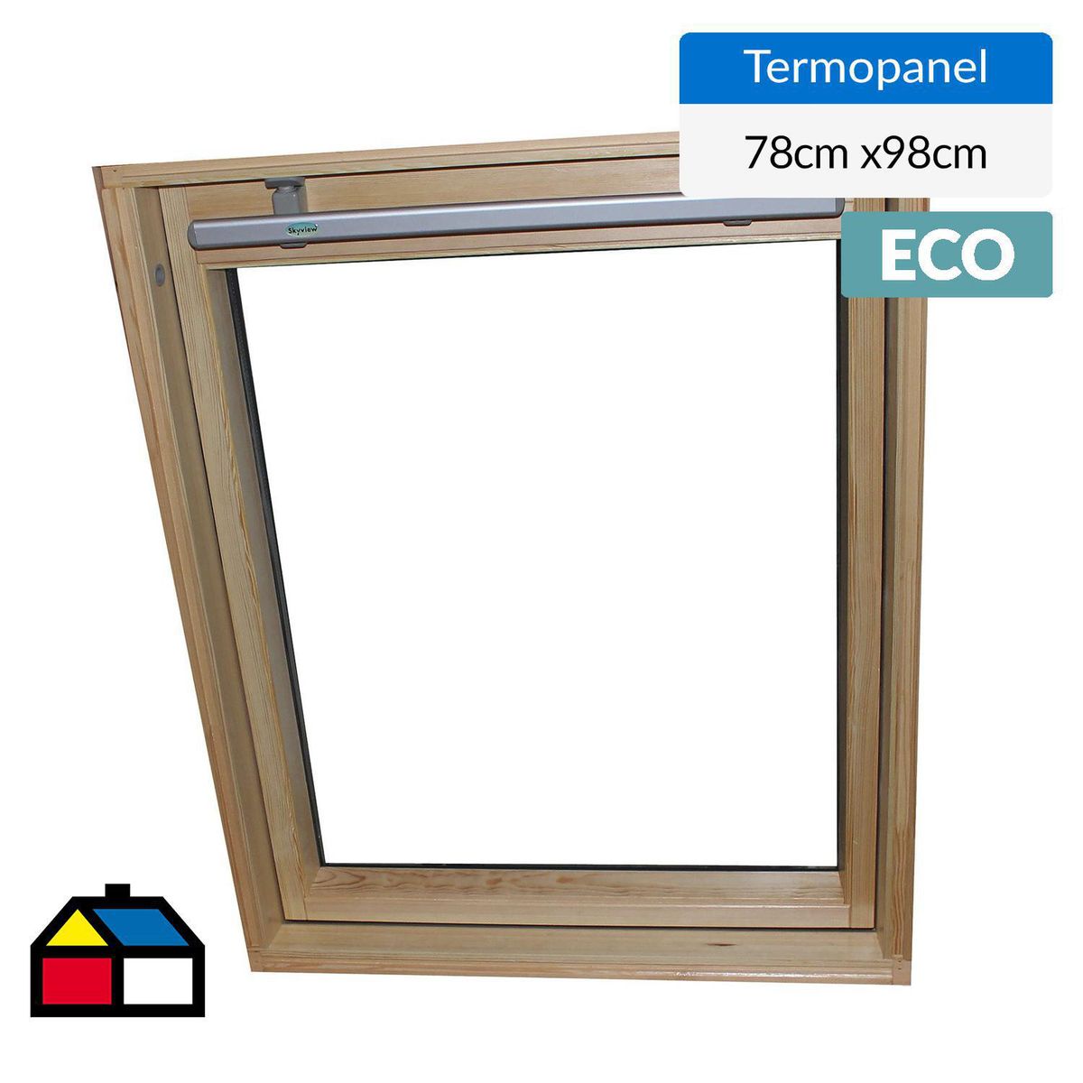 WINTEC - Ventana de techo termopanel 78x98 cm