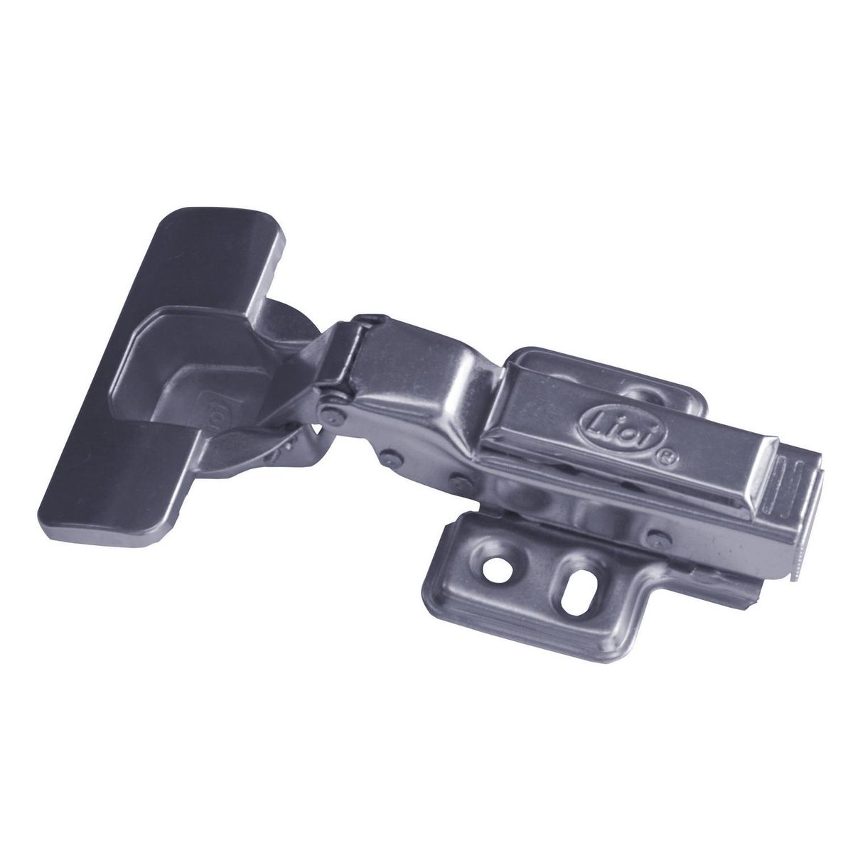 LIOI - Pack bisagra reten semi curva 35 mm cierre suave 2 unidades