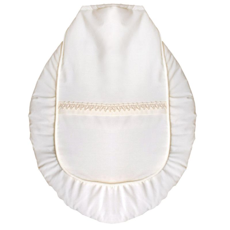 INES JOHNSON - Set de baño bolillo boho crudo