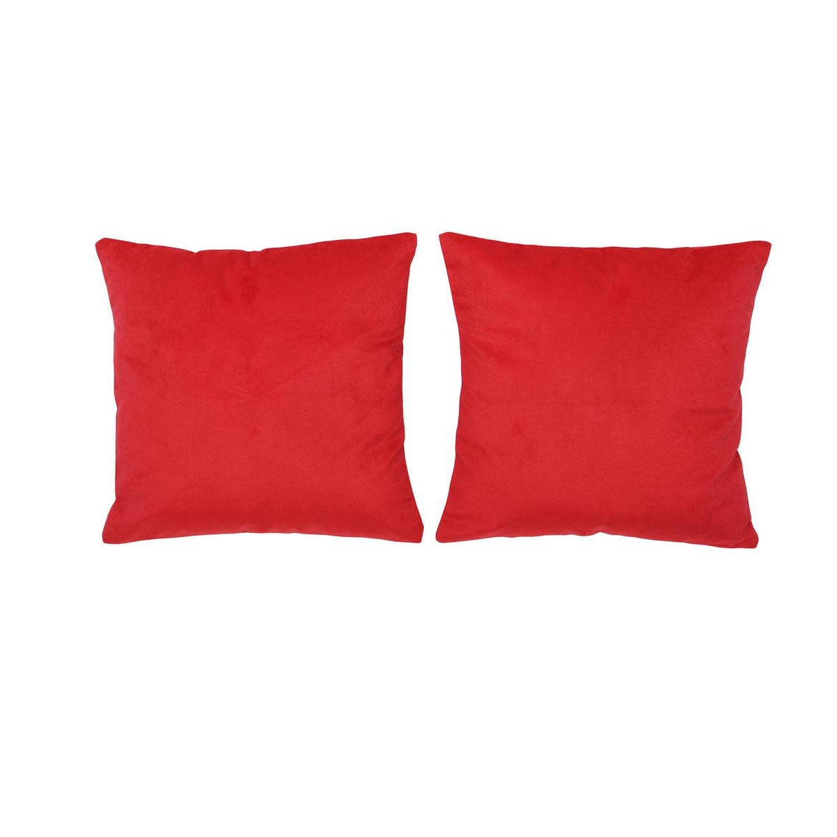 MASEL - Set de 2 Cojines Felpa New Velvet 40x40 cm