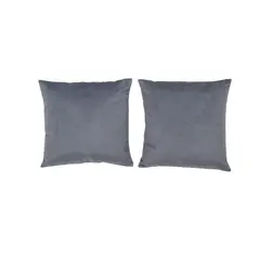 MASEL - Set de 2 Cojines Felpa New Velvet 40x40 cm