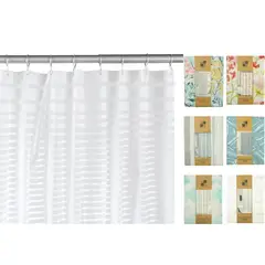 DECO EXPRESS - Cortina de baño 180x180 cm diseño colores surtidos