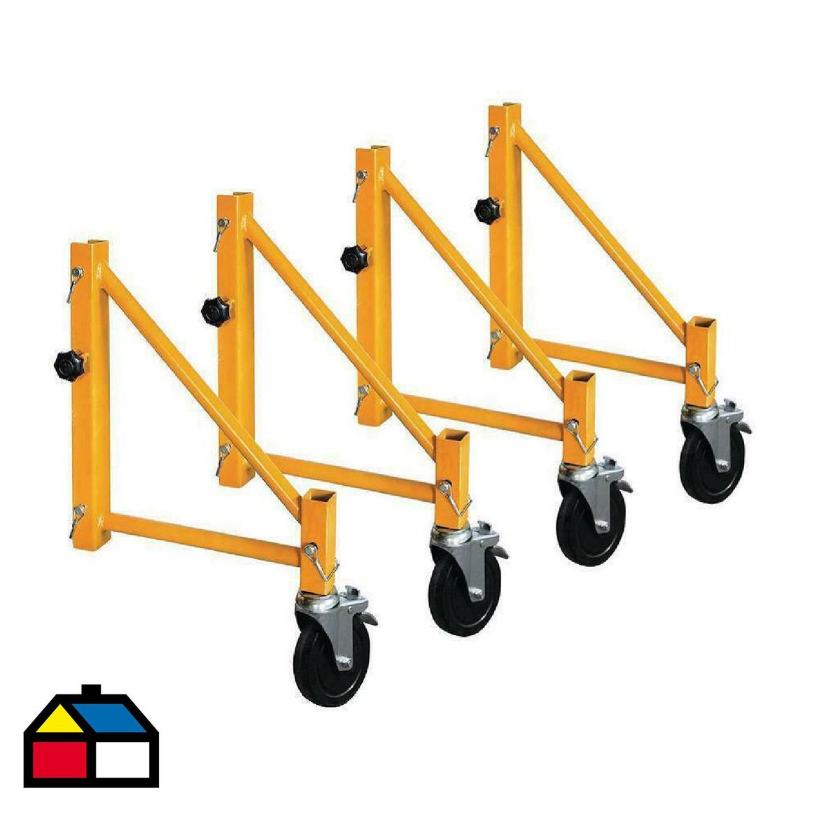 OBENTECK - Set Ruedas Laterales Maxi Desnivel