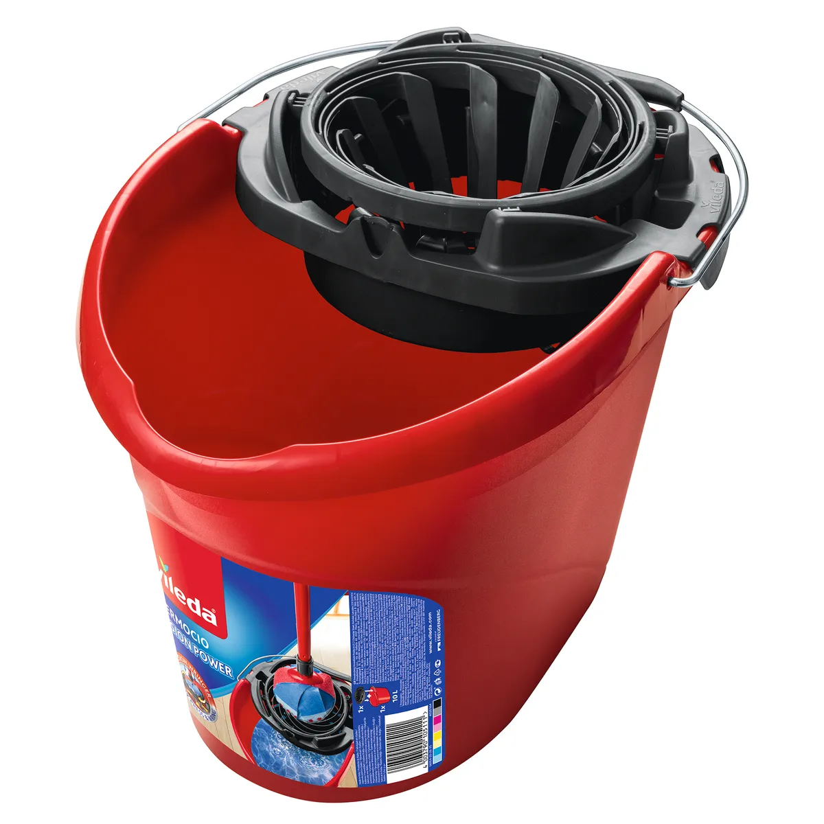 VILEDA - Balde con escurridor 12 litros